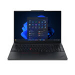 Lenovo ThinkPad E16 Gen 3 Intel Core Ultra 5 225U 16 GB DDR5-SDRAM 512 GB SSD 16" Laptop with Windows 11 Pro UK English Black-21SR0044UK