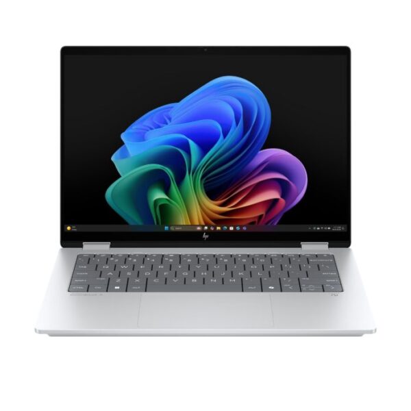 HP OmniBook X FlipNGAI 14-fm0005na Copilot+ PC BG3F1EA#ABU Intel Core Ultra 5 16GB RAM 512GB SSD 14" 2-in-1 Touchscreen Laptop with Windows 11 Home Silver