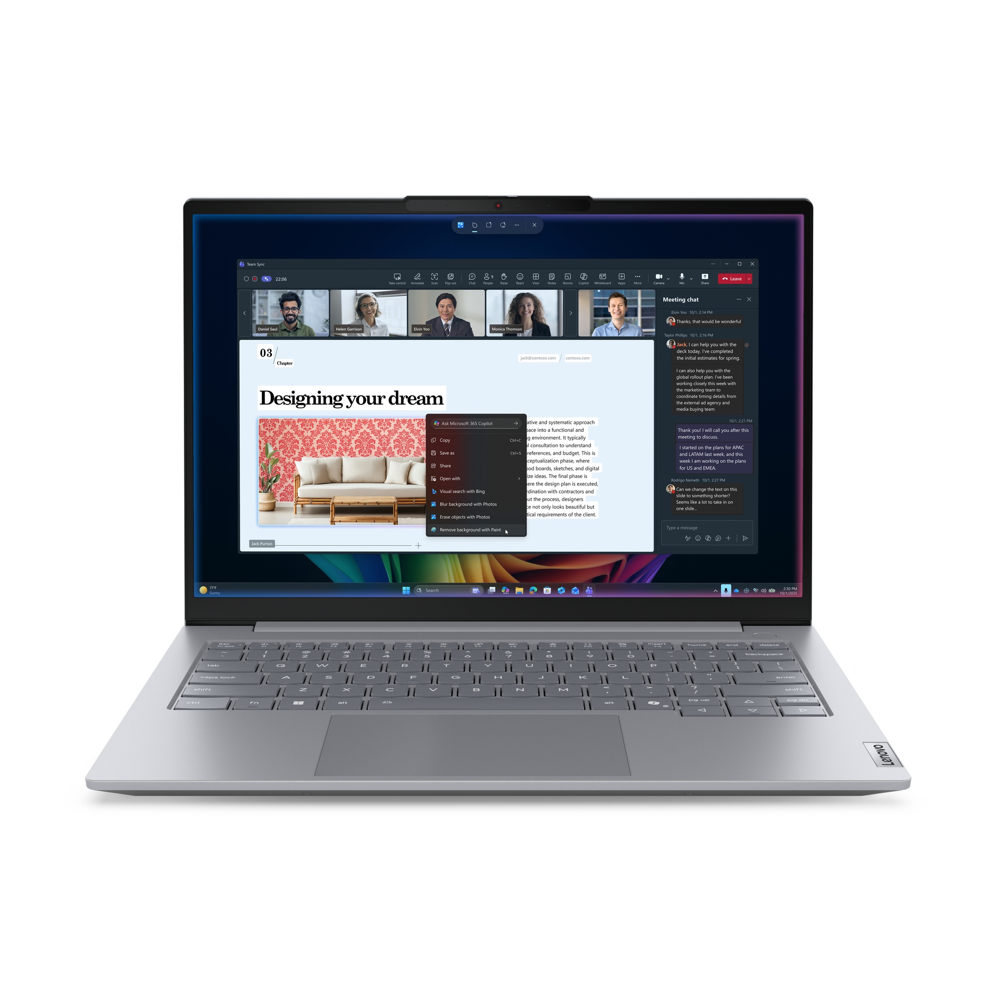 Lenovo ThinkBook 14 G9 Intel Core Ultra 5 16GB DDR5-SDRAM 512GB SSD 14" Copilot+ PC Laptop with Wi-Fi 7 and Windows 11 Pro Grey Colour - 21UX004DUK