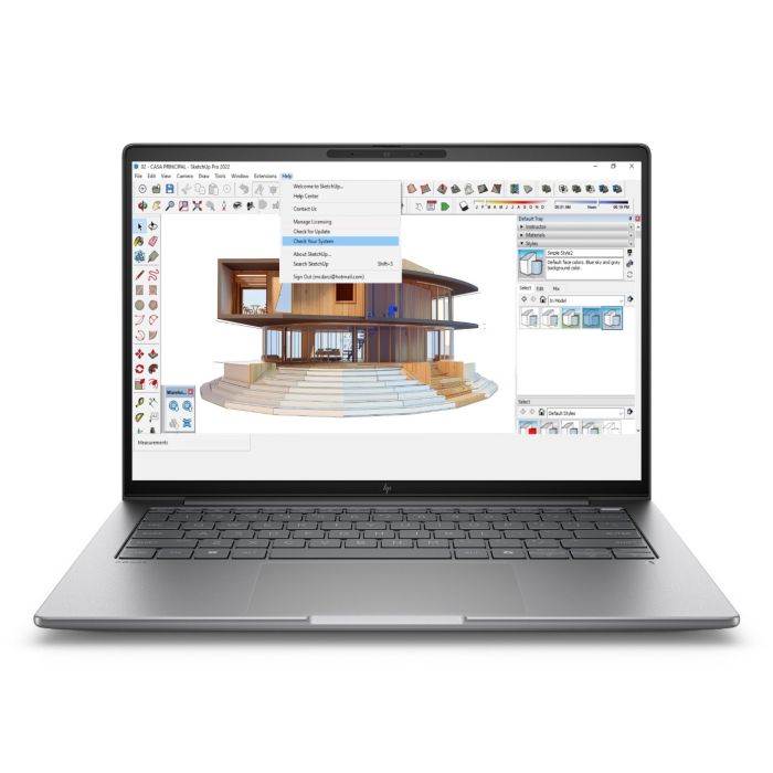 HP ZBook 8 G1i Mobile Workstation — Intel Core Ultra 7 255H, 16GB RAM, 512GB SSD, NVIDIA RTX 500 Ada, 14" Silver, Windows 11 Pro