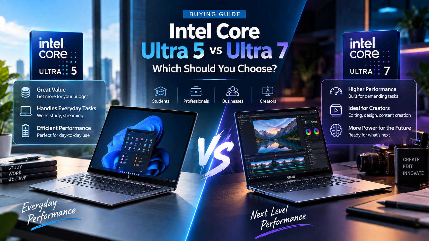 Intel Core Ultra 5 vs Ultra 7 - Which Should You Choose?